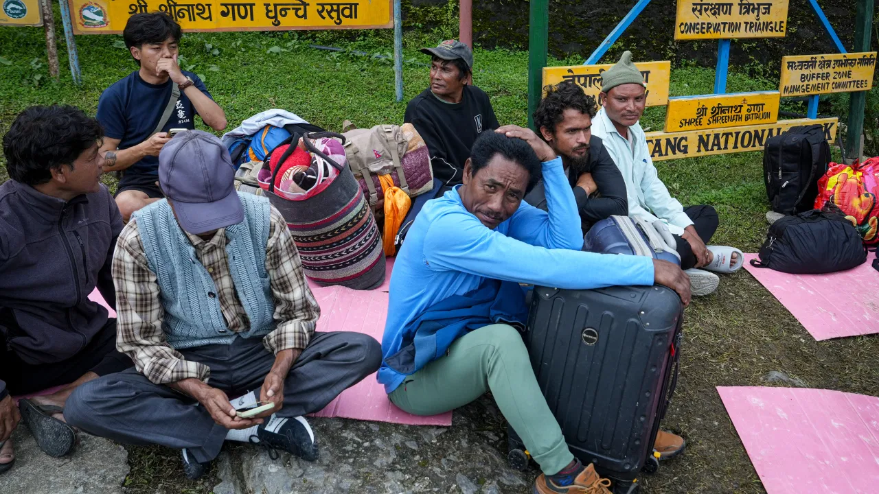 Were the flash floods in Nepal solely natural?