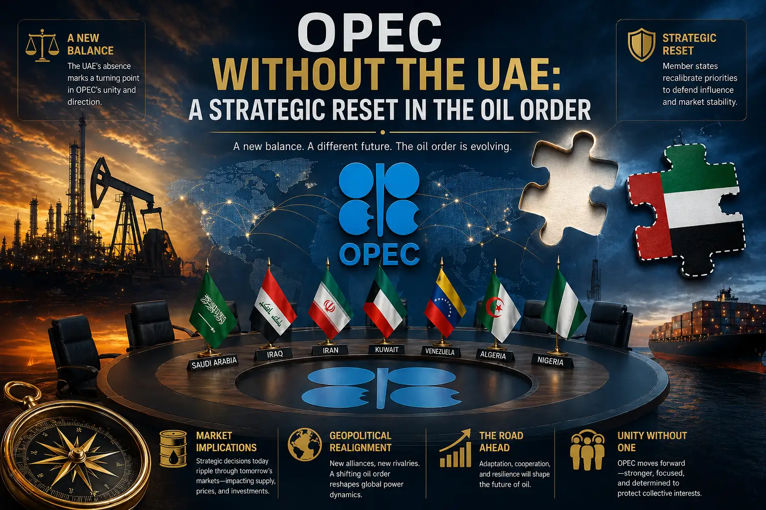 OPEC Without the UAE: A Strategic Reset in the Oil Order