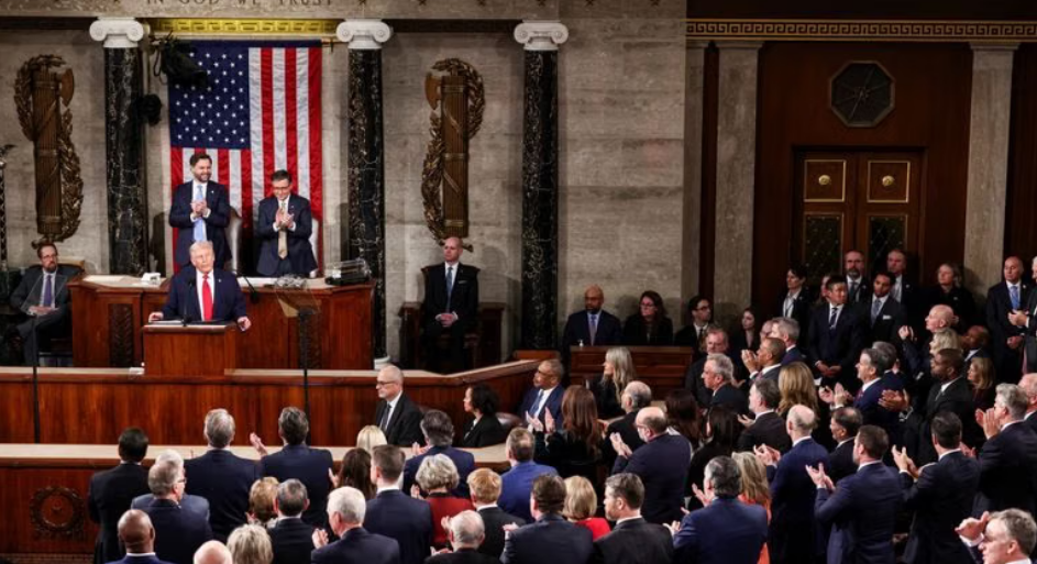 Trump’s State of the Union address laid bare America’s political fractures