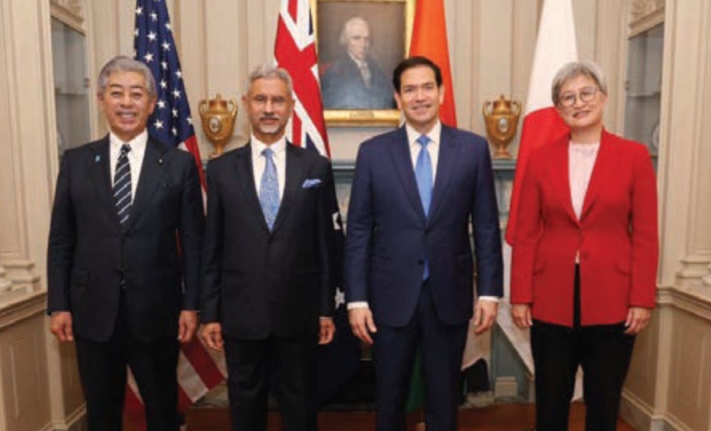 Quad needs a restart and the ball is in American court