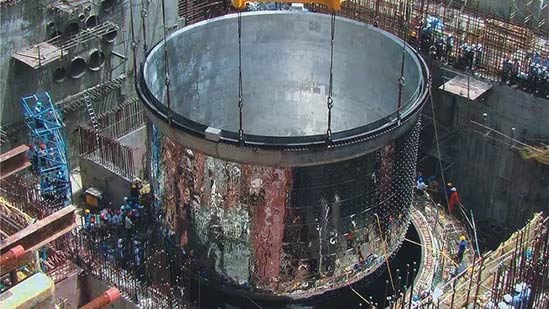 A reactor goes critical at a critical moment