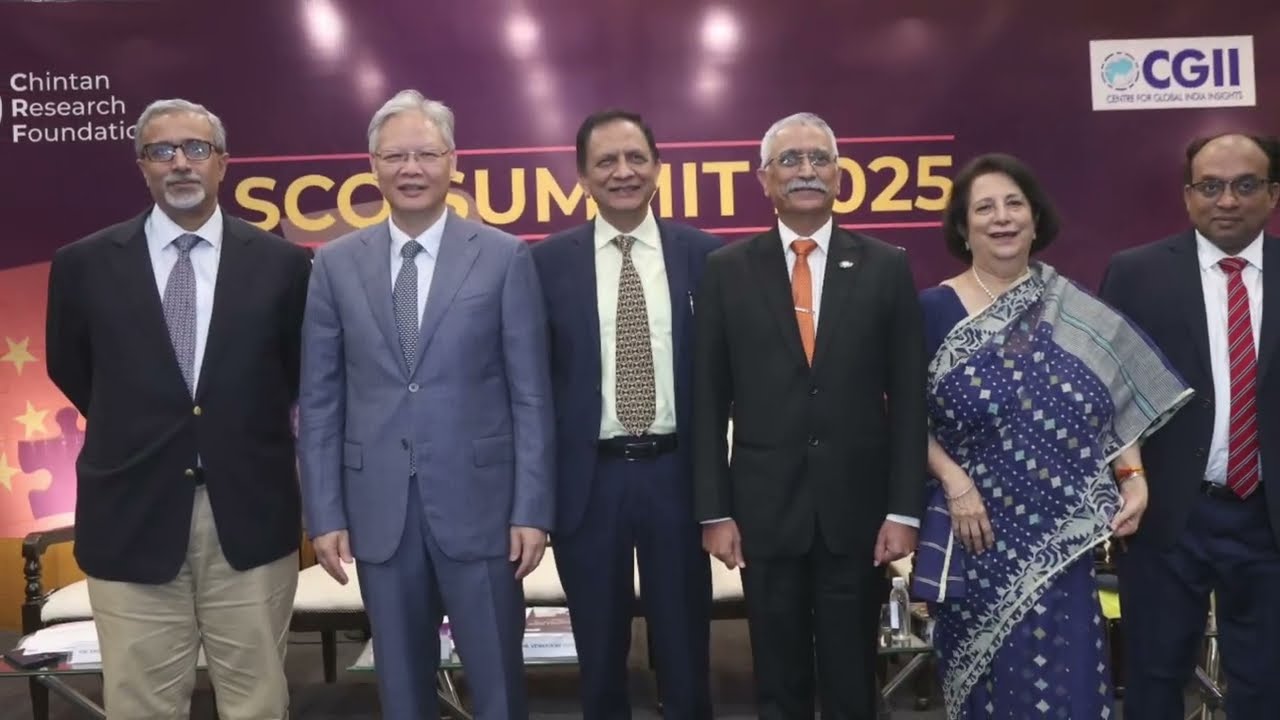 SCO Summit 2025: Resetting India-China Ties | CRF Event | Panel Discussion